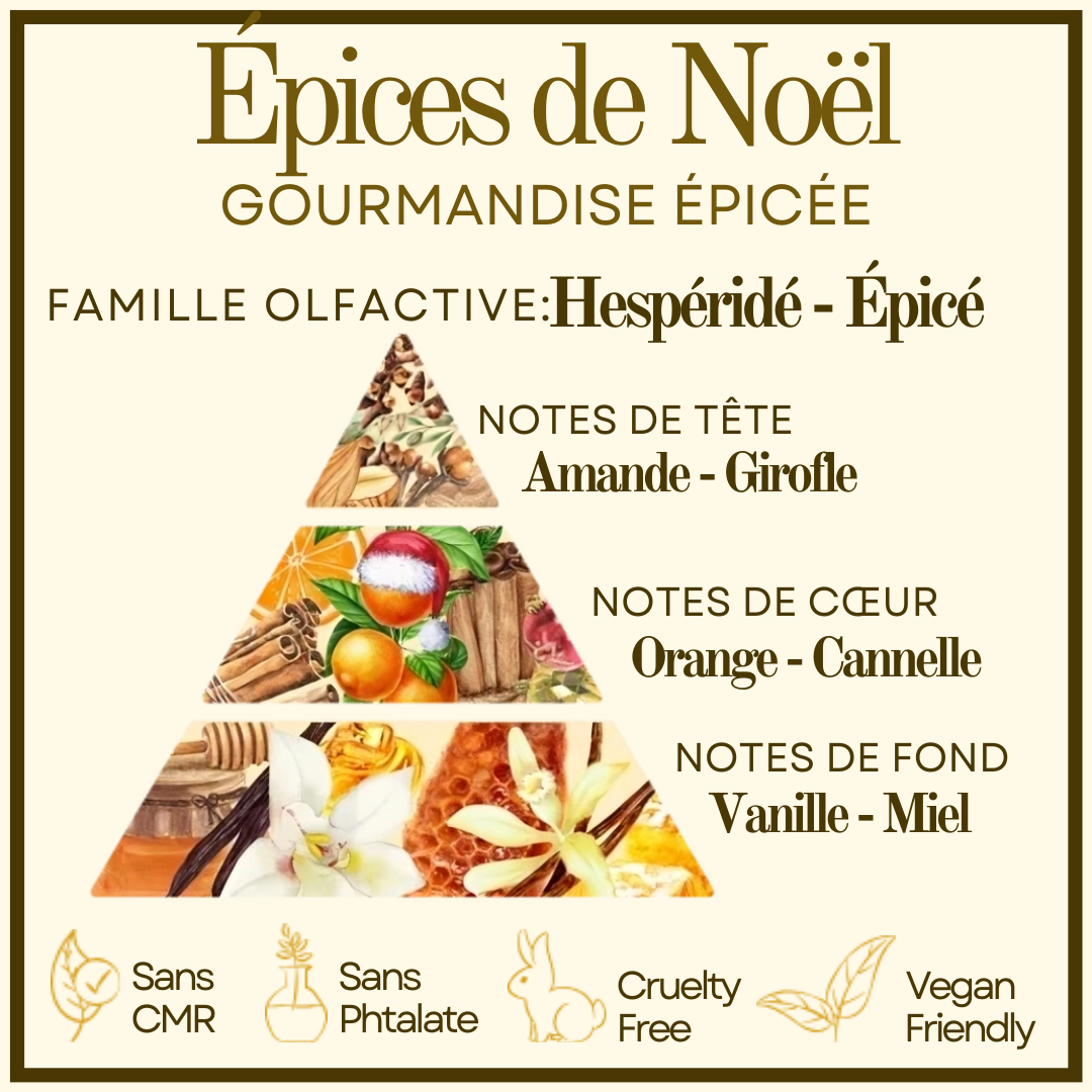 Noël d'Antan - Épices de Noël Cocon de cire