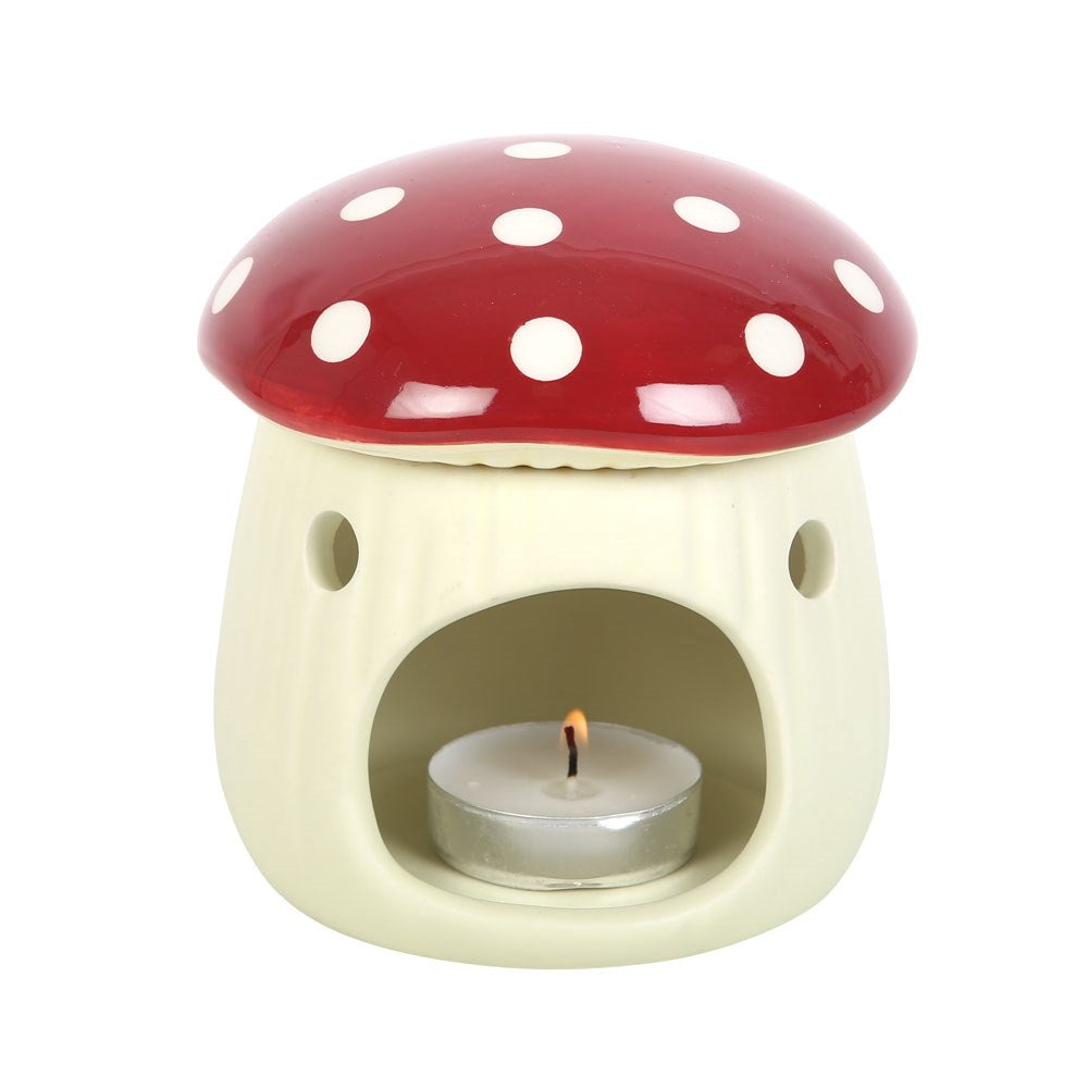 Brûle-parfum Champignon Cocon de cire
