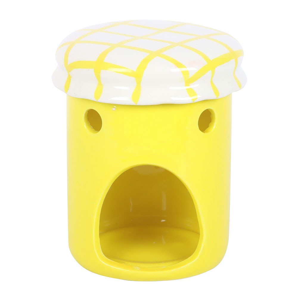 Brûle-parfum Pot de crème de citron Cocon de cire