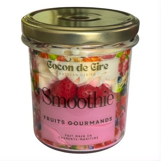 Bougie gourmande Smoothie Cocon de cire