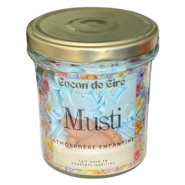 Bougie gourmande Musti Cocon de cire