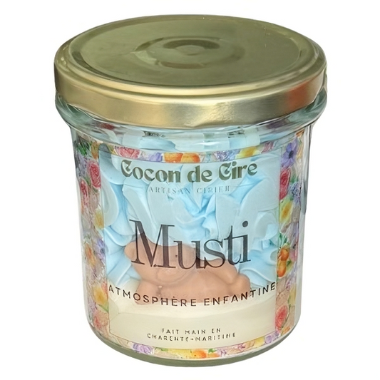 Bougie gourmande Musti Cocon de cire