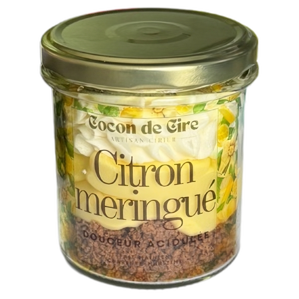 Citron Meringué Cocon de cire