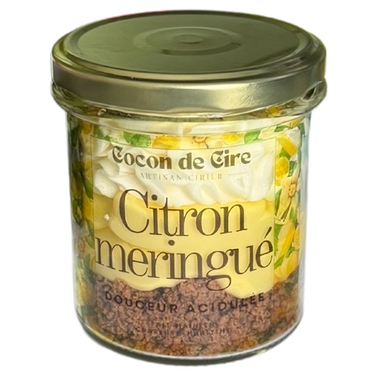Citron Meringué Cocon de cire