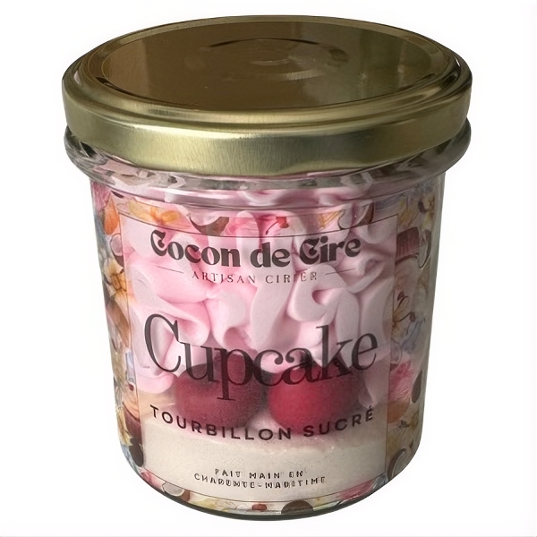Cupcake Cocon de cire