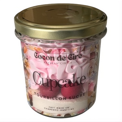 Cupcake Cocon de cire
