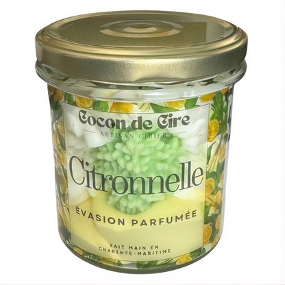 Bougie gourmande Citronnelle Cocon de cire