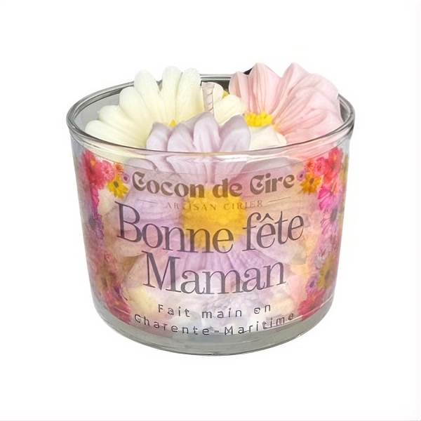 Bougie gourmande édition Fête des mères Cocon de cire