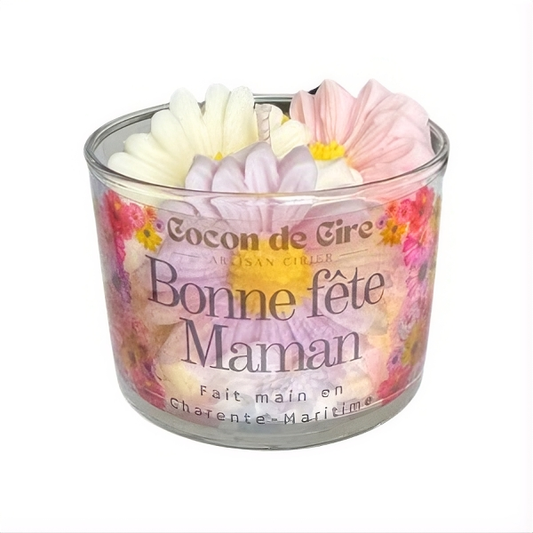 Bougie gourmande édition Fête des mères Cocon de cire