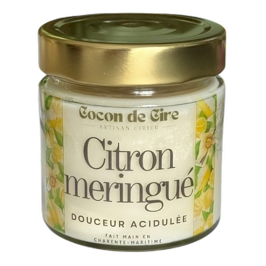 Citron meringué Cocon de cire