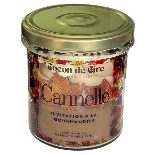 Bougie gourmande Cannelle Cocon de cire