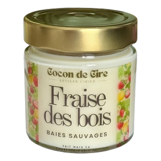 Fraise des bois Cocon de cire