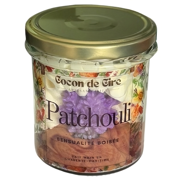 Bougie gourmande Patchouli Cocon de cire