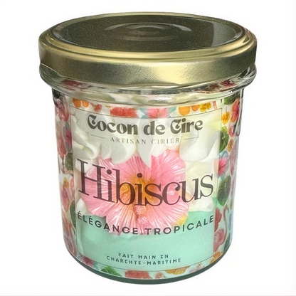 Bougie gourmande Hibiscus Cocon de cire
