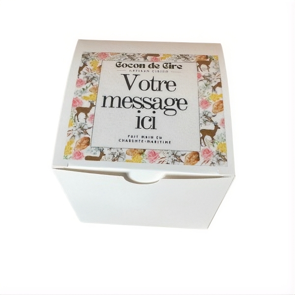 Bougie gourmande personnalisable - Spécial Fête des grand-mères Cocon de cire