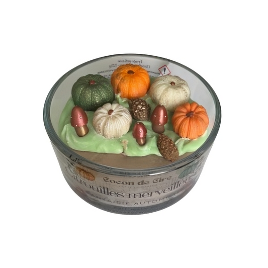 Bougie XXL Citrouilles Merveilleuses