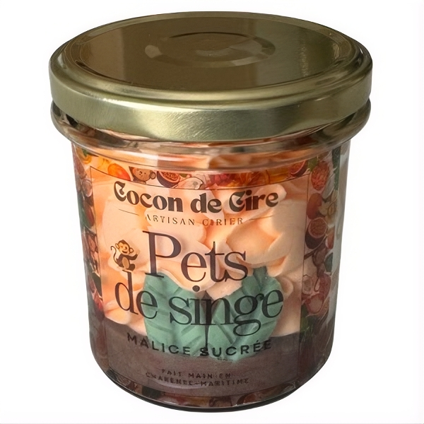 Pets de singe Cocon de cire