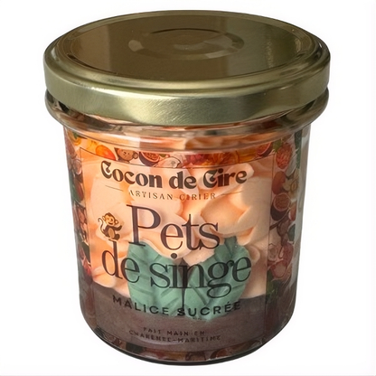 Pets de singe Cocon de cire