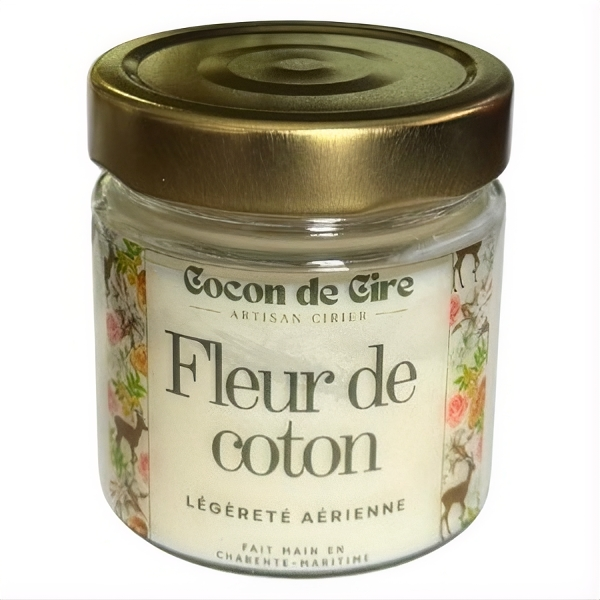 Fleur de coton Cocon de cire