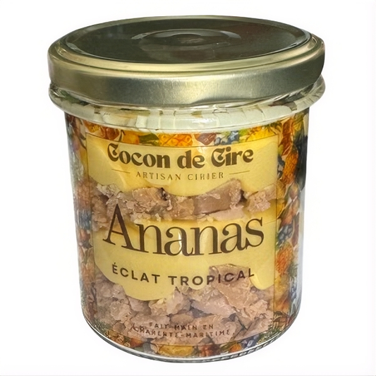 Bougie gourmande Ananas Cocon de cire