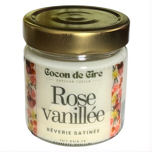 Rose vanillée Cocon de cire