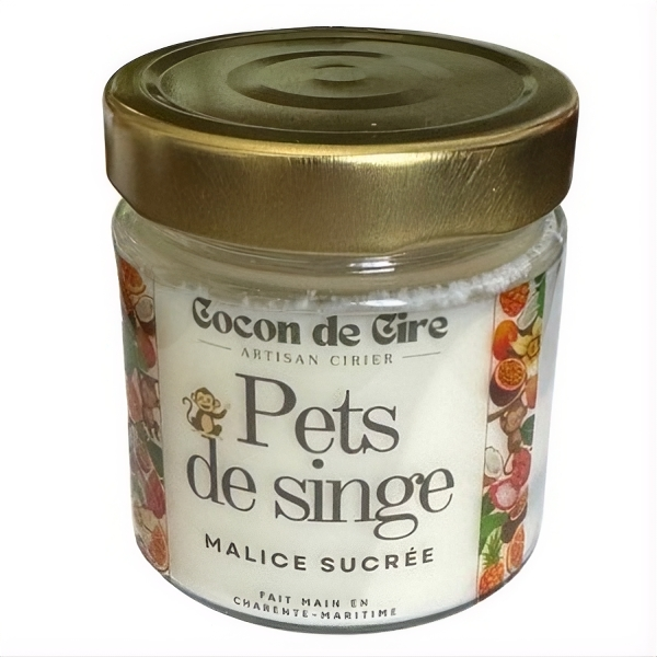 Pets de singe Cocon de cire